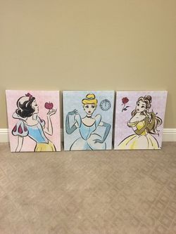 Disney Princess Canvas