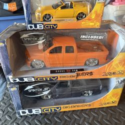 Lot Of 3 Dub City Cars BOXES DAMAGED