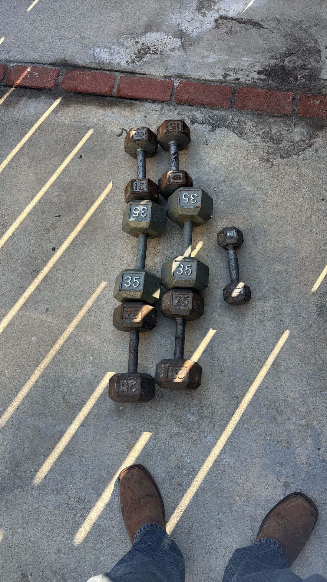 Iron Dumbbells