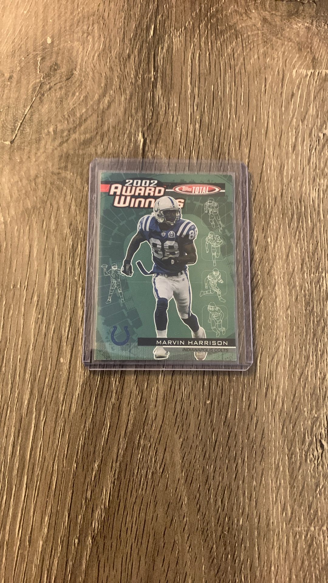 2002 Topps TOTAL Award Winners Marvin Harrison card