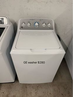 GE Top Load Washer White
