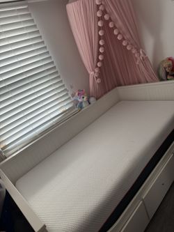 IKEA Daybed With Twin Size Matttess From Mattress Firm 