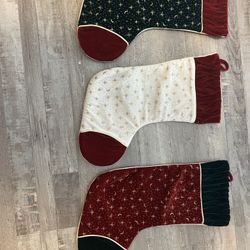 Three Christmas Stockings