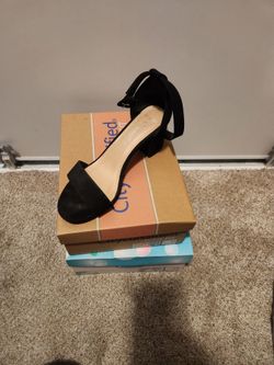 Black heels