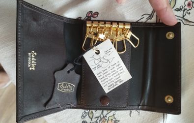 Vintage Men's Leather Key Wallet -Saddler