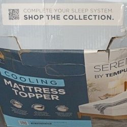 Tempur-Pedic Serenity Cooling Mattress Topper (Queen Size)