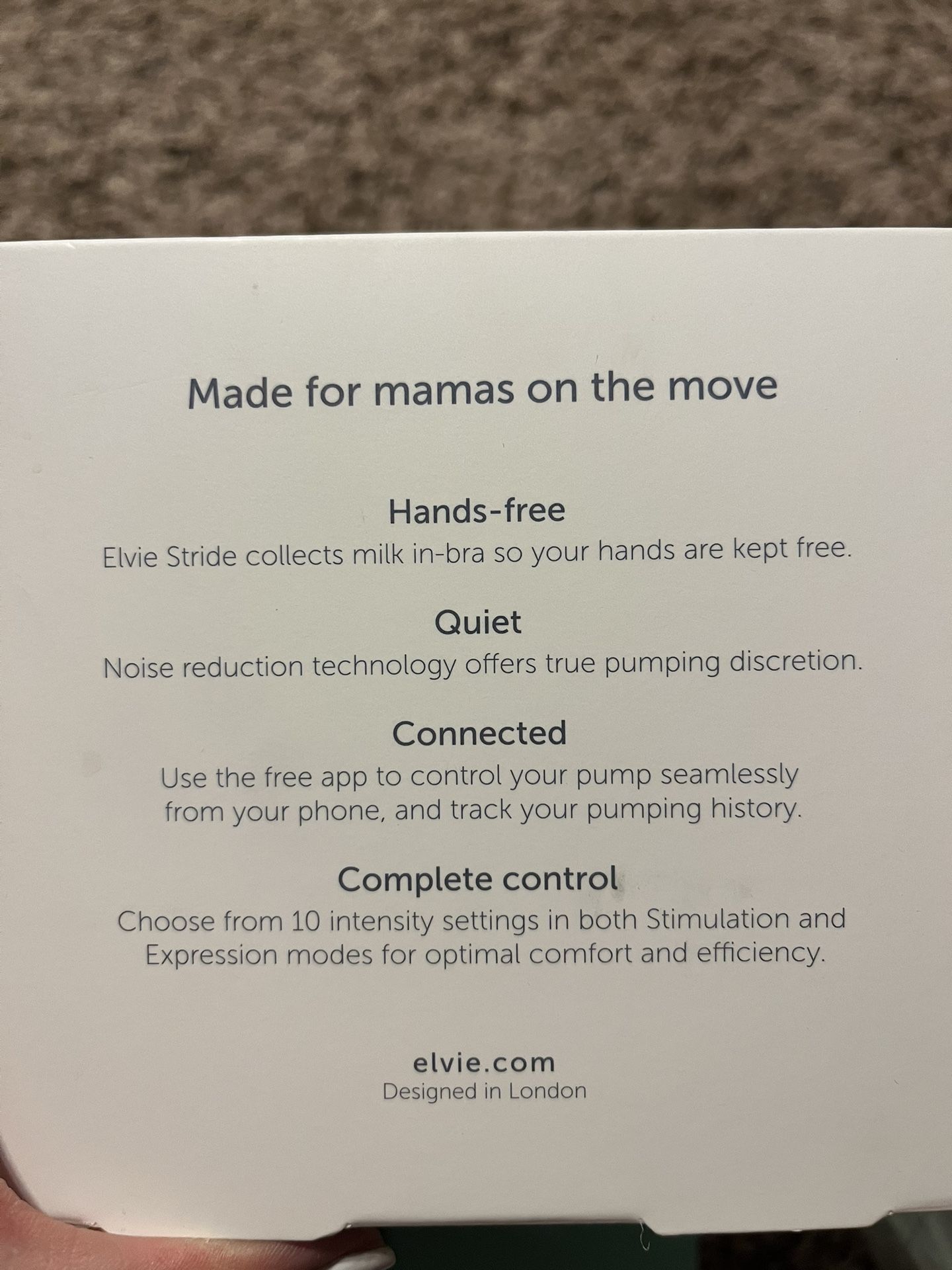 Elvie Stride Breast Pump Never Used