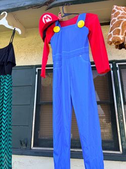 Super Mario Halloween Costume with Hat