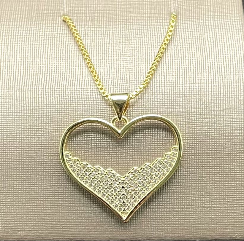 Heart Shape Stainless Steel Necklace