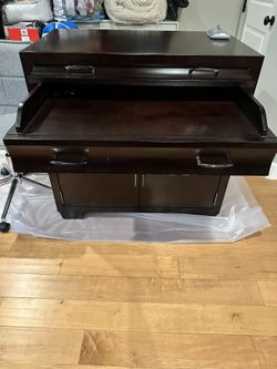 Desk With Storage
