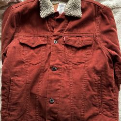 Levis Sherpa Jean Jacket Kids Large 