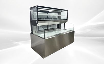 🔥🥪 NEW NSF 59" OPEN AIR SANDWICH REFRIGERATED MERCHANDISER – CF-1500C 🥪🔥