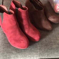 2 Pair Ladies Boots ….size 10