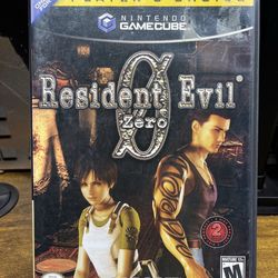 $30 resident evil zero Nintendo GameCube