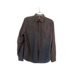 Mens Charcoal Grey Long Sleeves Size Small