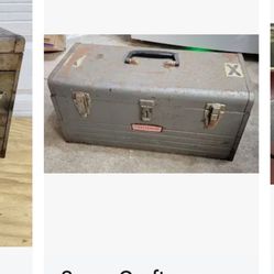 Craftsman Toolbox Antique 