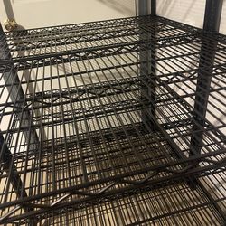2 ULINE Heavy Duty Wire Shelving Units – Great Condition