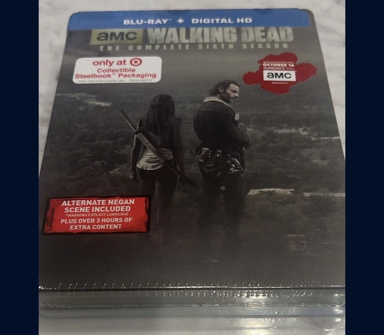 The Walking Dead Season 6 Blu-ray Target Exclusive Steelbook