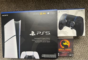 PS5 Bundle  With DualSense Edge Controller  and Game