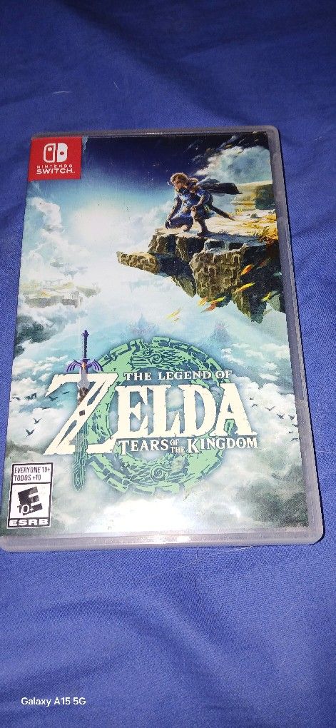 Zelda Tears Of The Kingdom Box Only