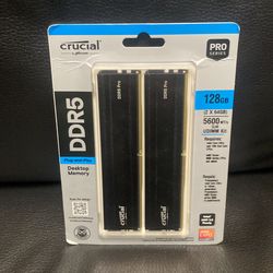 Crucial DDR5 Pro 128GB Desktop Memory Kit