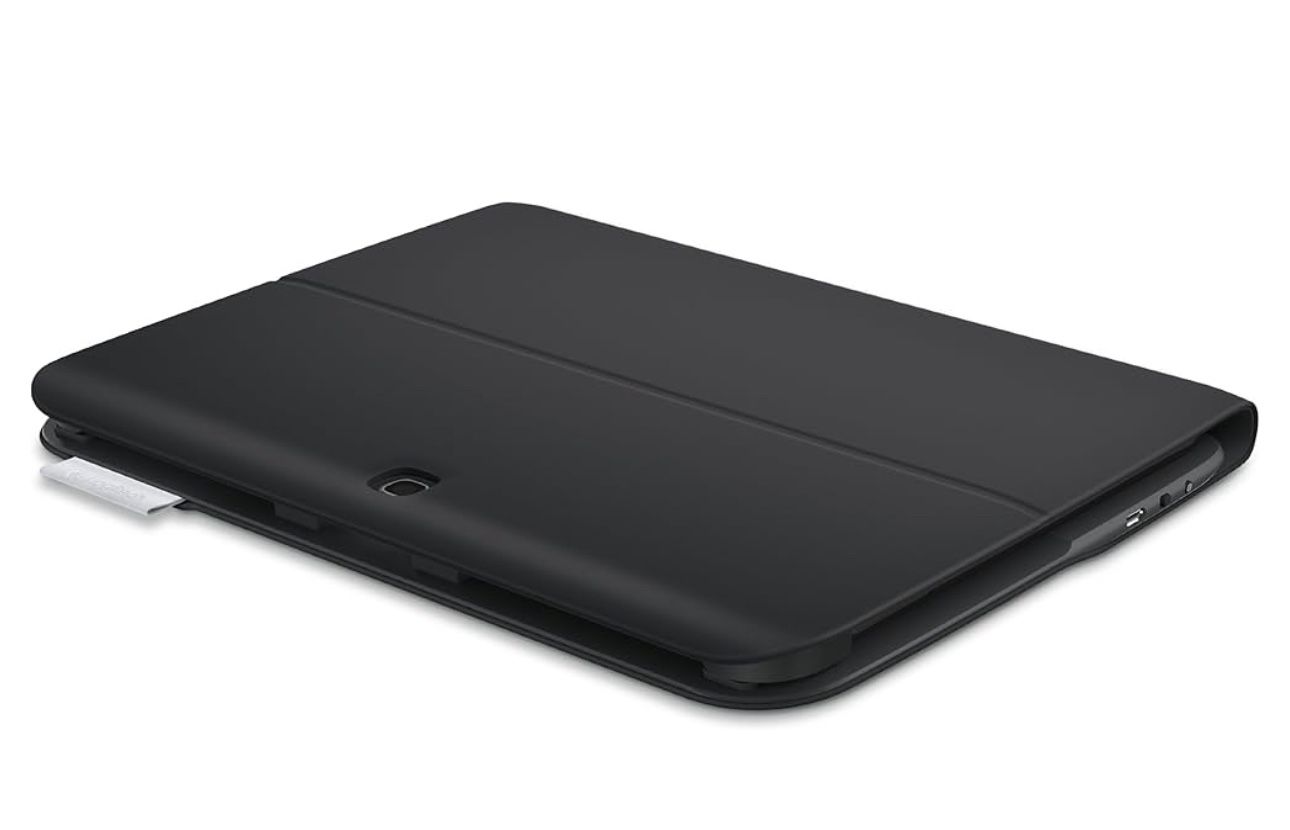 2-New Logitech Ultrathin Keyboard Folio for (2) Samsung Galaxy Tab 4 10.1 ((contact info removed)86)