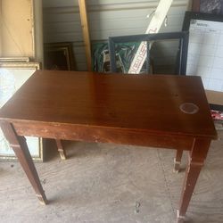 piano bench its 22 inches tall 29 wide and 14 inches deep