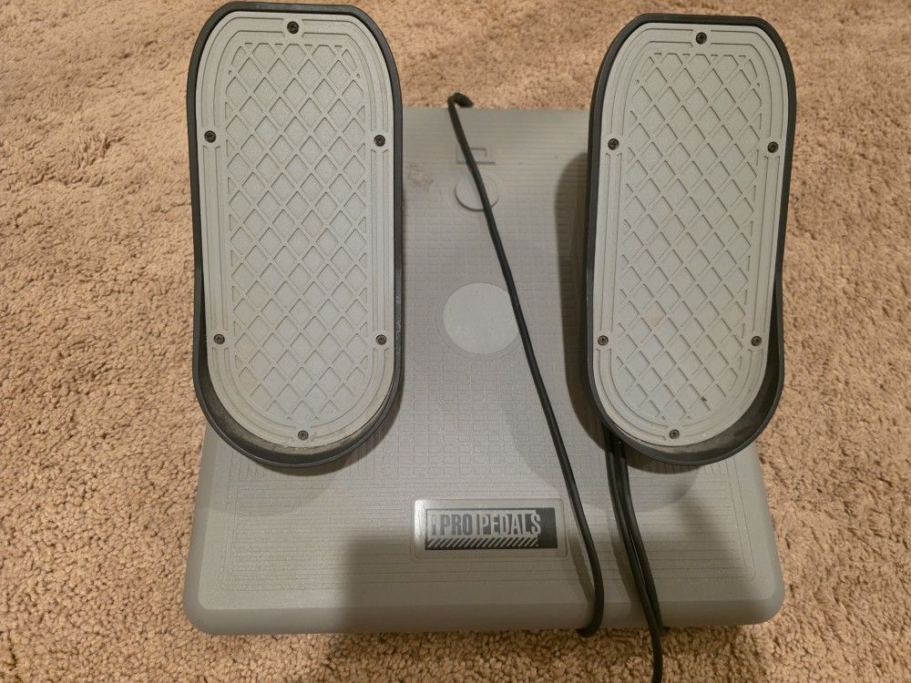 CH Products Pro Rudder Pedals Flight Simulator PPU995 USB Free Shipping