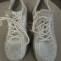 Steve Madden Rhinestone Tennis Shoes