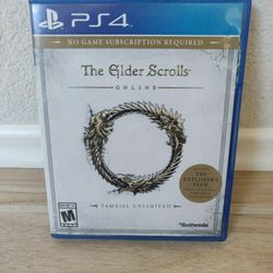 The elder scroll -ps4