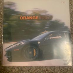 Larry June - Orange Print 12” Vinyl Record New