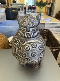 Vintage Swedish Upsala Ekeby Ceramic Sculpture