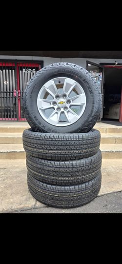 17" Chevy trucks suvs rims Nexen Tires