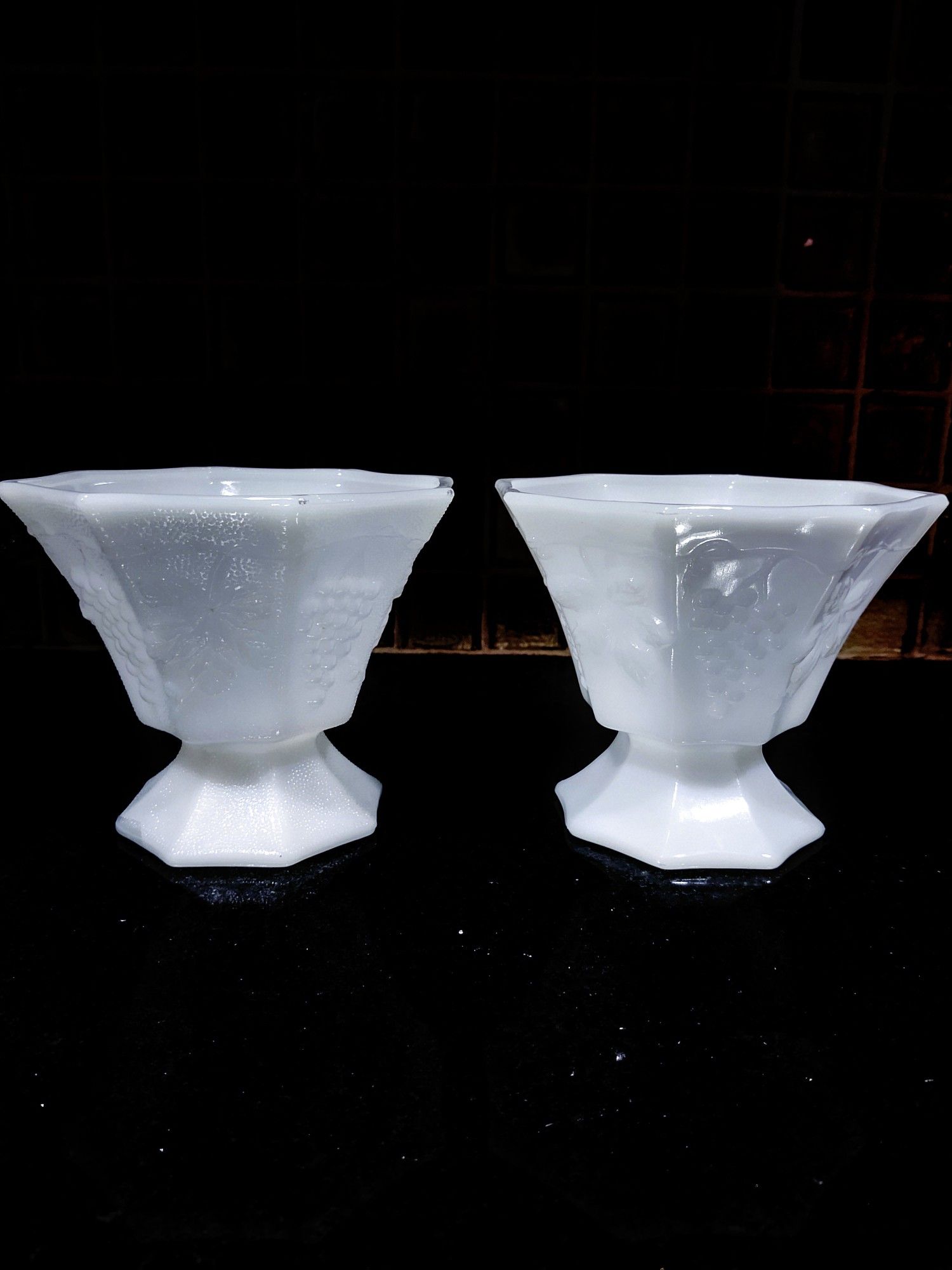 Vintage Milk Glass Dishes