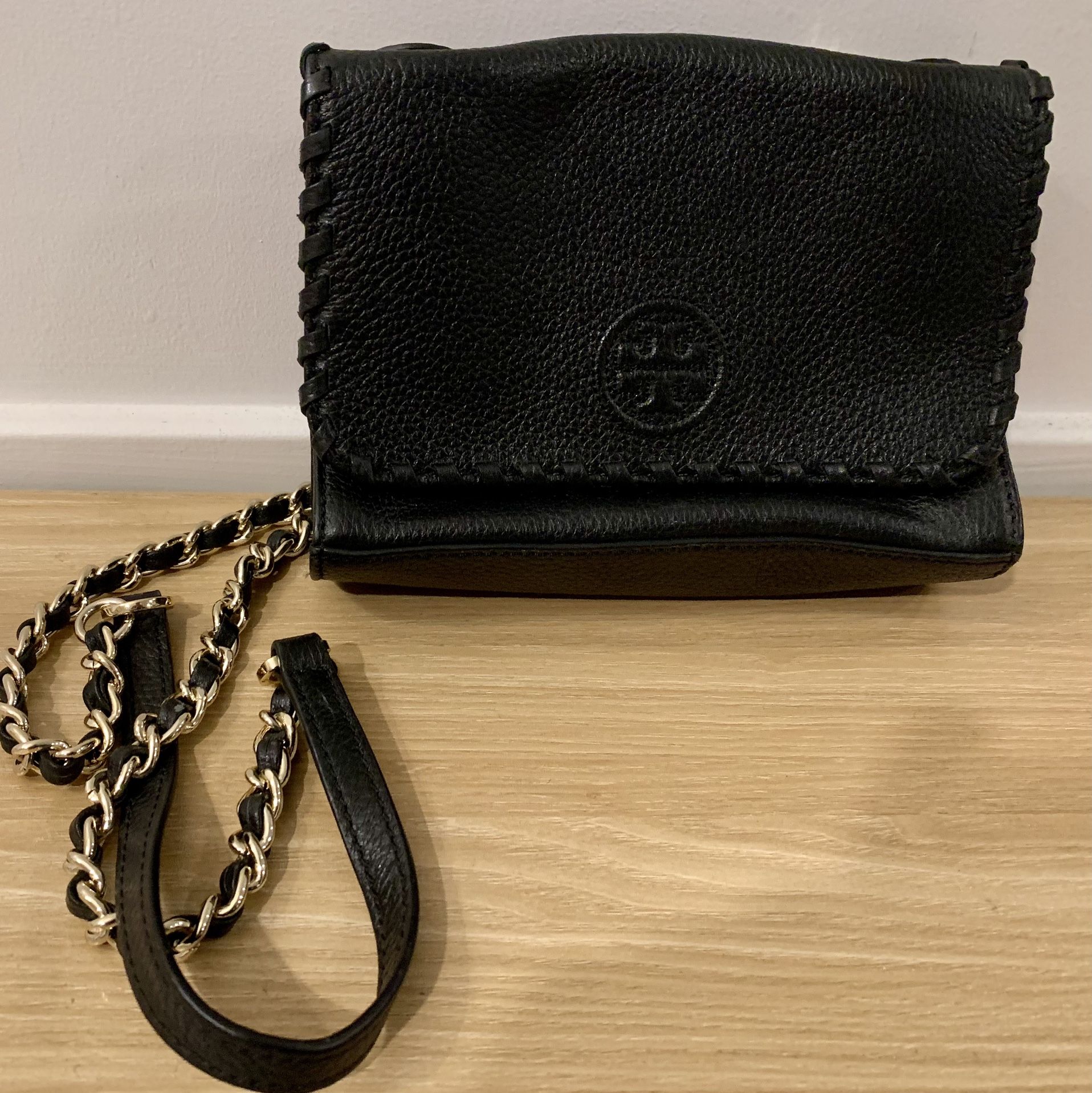 Tory Burch Marion Collection Mini Leather Bag