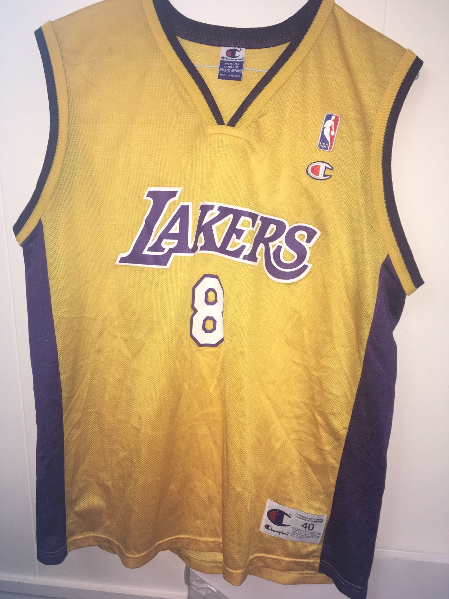 Kobe Lakers Jersey Champion Vintage Lebron