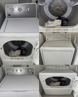 Top-Load Washer & Electric Dryer
