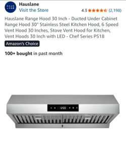 30 inch range hood