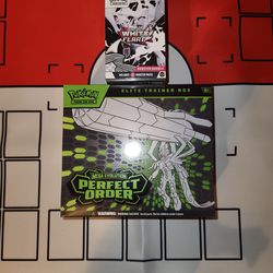 Pokémon White Flare Booster Bundle & Perfect Order Elite Trainer Box