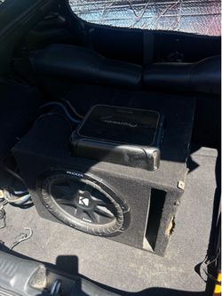 Sub and Amp