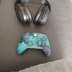 Wireless Headset USB To Xbox And Xbox Controller