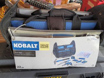 Kobalt 22-Piece Tool Set with Bag