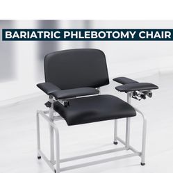 Comfortable Lab Drawing Chair for Lab Spa and Treatment Room （Black）