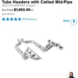 Charger Rt Longtube  Headers 