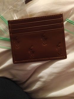 Credit Card Wallet Ralph Lauren