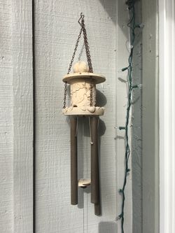 Yancy Love Bird Wind Chime Missing a few metal bars. Still works