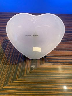 Heart-Shaped Glass Bowl Made in Germany