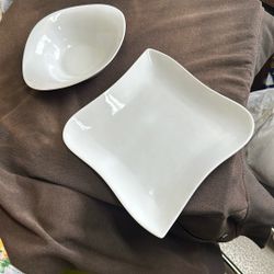 Desert Dunes Plates And Bowls, 6 Each
