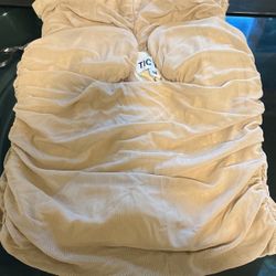 Beige Dresss