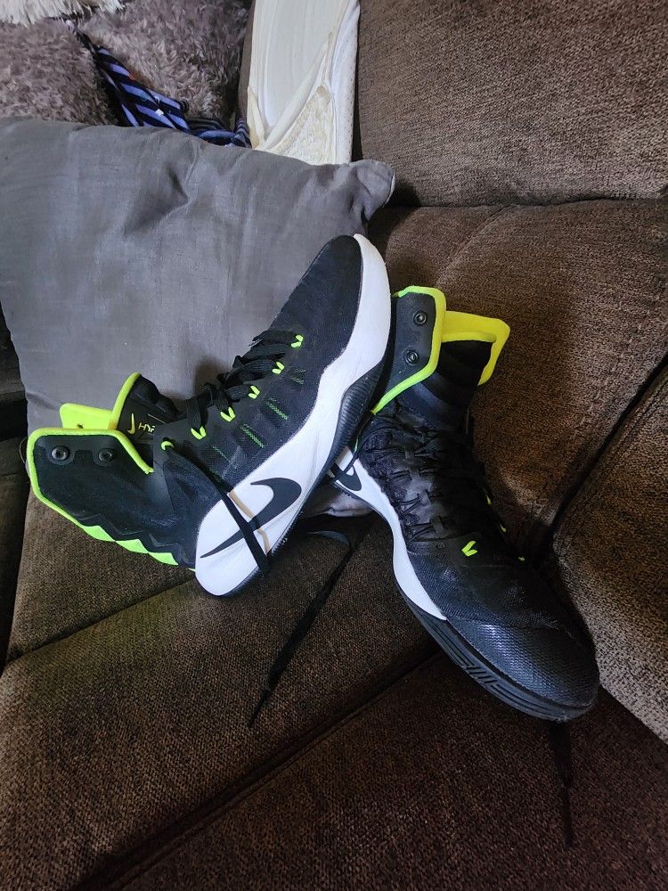 Nike Hyperdunk 2016 Black Volt Men's Shoes Size 8